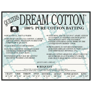 Quilters Dream Cotton Batting